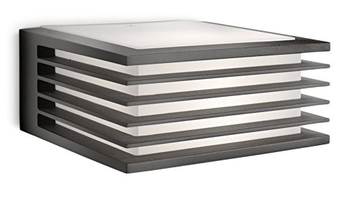 Philips myGarden Wandaussenleuchte Shades, 15W energiesparend, anthrazit, 171829316