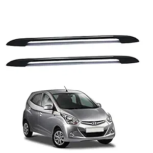 SHOPONE CAR ROOF RAIL FOR HYUNDAI EON BLACK