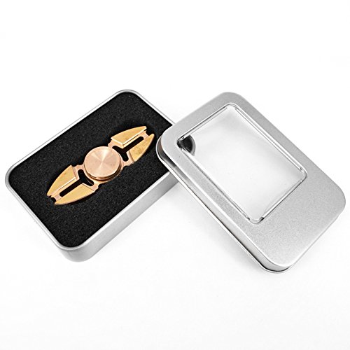 K&C Fidget Spinner Tri Fidget Hand Spinner Triangle Torqbar Brass Puzzle Finger Toy EDC Focus Fidget Spinner ADHD Austim Educational Toy