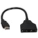 Produktbild HDMI Male to 2 HDMI Female 1 in 2 out Splitter Adapter Connector Cable
