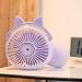 Produktbild REALIKE Mini USB Handventilator Niedlichen Cartoon VentilatorTragbarer Lüfter Elektrischer Mini Lüfter Multi Port Steckdose für Haus, Büro, Reise, Picknick, Kampieren, Innen und Außenbereich