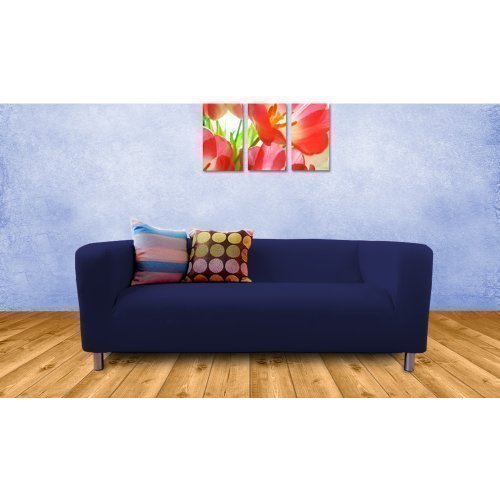 Ikea Klippan 2 Sitz Sofa Ersatz Schutzbezug, Marineblau