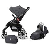 Casualplay Match 2 Loop - Silla de paseo con chasis negro + Sono