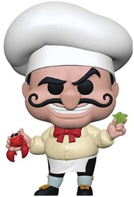 Funko- Figurines Pop Vinyle: Disney: Little Mermaid-Chef Louis Collection, 40104, Multicolore