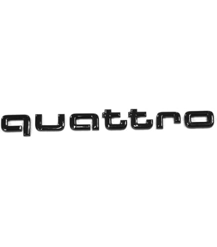 Audi Q2 C Kit Blade Film Décoratif Quattro Argent - Inscription Origine 81A064317 Z7G