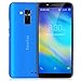 Produktbild Big-Mountain 6.0 Zoll Handy Android 8.1 Smartphone | WiFi GPS Bluetooth FM G-Sensor 3G Dual-SIM 16GB Quad Core 1,3 GHz | BT Handy GPS 5MP Touch Display Anruf Phone | 2.5D Curved Screen (Blau)