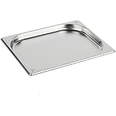 Paslanmaz &Ccedil;elik Gastronom/gastronorm K&uuml;vet Gn 1/2-20 (32,5 X 26,5 X 2 CM)