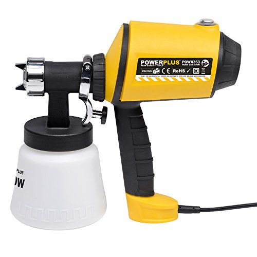 Spritzpistole, elektrische Farbspritzpistole, 400 Watt , 3 Düsen, 900 ml Becher – P - 3