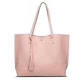 fanhappygo Fashion Retro Leder Damen elegant Shopper-Tasche...