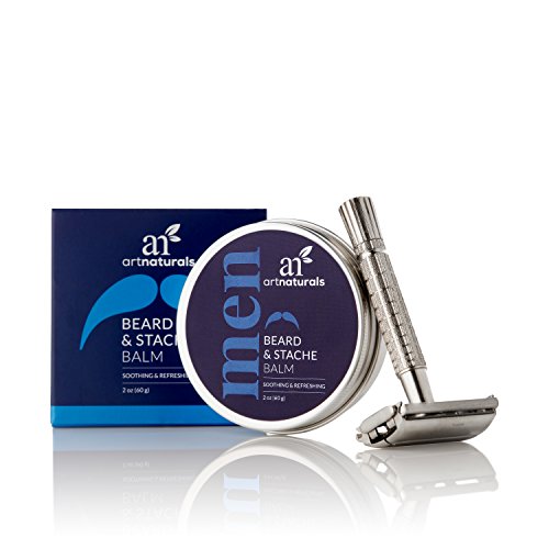 ArtNaturals Bartwachs und Schnurrbart Balsam Pomade – 60g – Leave-In Conditioner & Wichse – Pflege, Stil, Halt und Form – mit Arganöl, Mango-Butter, Jojoba-Öl und Bienenwachs - 4