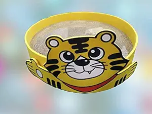 Pets Empire Cartoon Felt Cloth Castle Pet Nest Cat Scratch Board Corrugated Paper Cat Toy (Tiger)