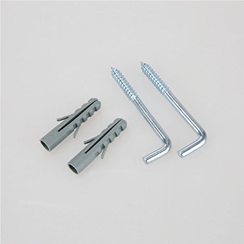 Voilamart Grau Aluminium Metal Türvorhang Kettenvorhang Fadenvorhang Raumteiler 90×214.5cm - 5
