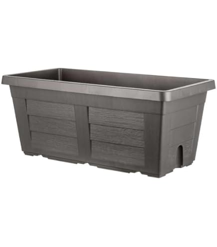 Pot TERRA 30L, Dimensions (mm) 700x300x277, Color Anthracite