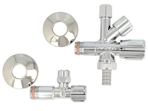 Schell Armaturenanschluß-Set COMFORT mit ASAG 1/2 Zoll, chrom, 108620699 - 2