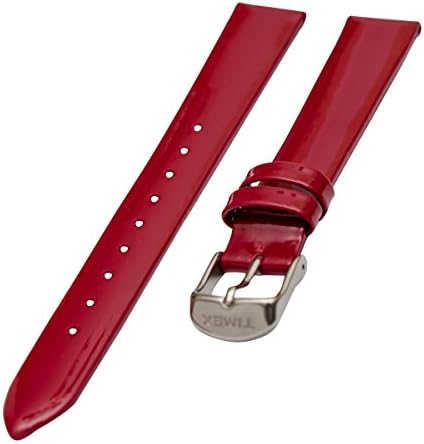 TimexWeekender Women's T7B941-16mm Red Patent Leather Replacement Watch Strap