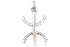 LINE.BIJOUX Pendentif Croix berbère ARGENT massif 925°°° garanti sans nickel
