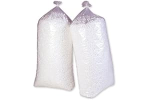 IMBALLAGGI 2000 - Sacco Patatine Polistirolo per Traslochi - 1.1 kg - Chips Imballaggio per Confezionamento e Spedizione di Materiali Fragili - 4 Sacchi