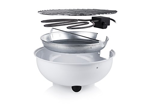 Tristar Barbeque Elektro Tischgrill, 30cm Ø Grillfläche, zerlegbar und spülmaschienenfestes Zubehör, BQ-2882 - 2