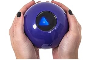 Zugar Land Fortune Telling Purple Magic Orb (4") Magical Ball for Kids. The Mystical Orb. Your Answer is here! Easy to Use.