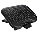 Produktbild Unter Schreibtisch Foot Rest & verstellbare Fußstütze – Ergonomische Fußauflage für Schreibtisch beruhigt Ihr müder und schmerzender Füße – Büro Fußstütze unter Schreibtisch mit Fuß Massagegerät (anthrazit grau) – Beste Fußstützen von verkörpert Care