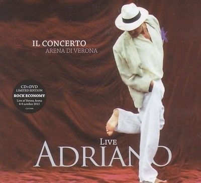 Preisvergleich Produktbild ADRIANO CELENTANO Il Concerto Live At Arena Di Verona 2012 CD+DVD PAL Digipak BOXNEW