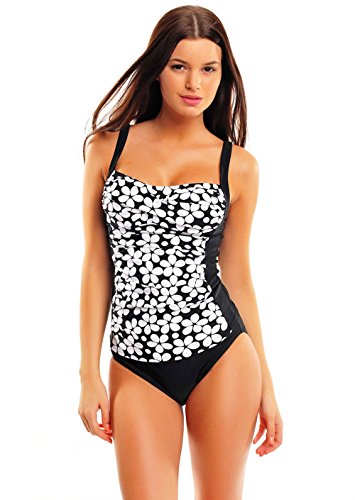 OCTOPUS! Aktuelle Bademode / Figuroptimizer / Soft Cups / Push up Tankini / Bandeau / Neckholder / Cut Out / Verschiedene Farben f3657