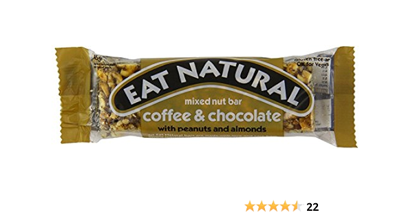 Eat Natural Coffee And Chocolate With Peanuts And Almonds Bar 45 G Pack Of 12 Amazon Co Uk Grocery Eat Natural Coffee And Chocolate With Peanuts And Almonds Bar 45 G Pack Of 12 Amazon Co Uk Grocery