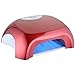 ETTG UV Light Lamp Electric Nail Dryer 36W Mini Heart Shape Gel Portable Manicure Tool for Fast Drying Nail Polish/SPA Equipment/Professional Beauty Salon and Home Use- Automatic Shutoff