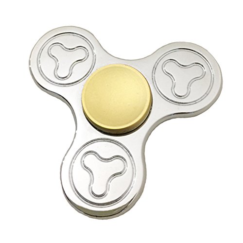 Hand Spinner, Spinner Toy Triangle Hand Spinner Fidget Toy Tri-Spinner Fingertip 1-5 Minutes High SpeedAverage Spins,Gyroscope(Silver) Hand Spinner, Spinner Toy Triangle Hand Spinner Fidget Toy Tri-Spinner Fingertip 1-5 Minutes High SpeedAverage Spins,Gyroscope(Silver)