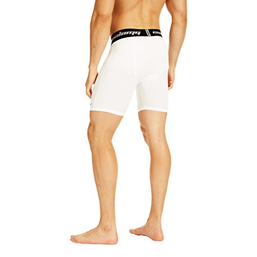 COOLOMG Herren Funktionshose Core Compression Hose Tights Lang Base Layer Sports S M L XL - 4