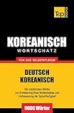 Image de Wortschatz Deutsch-Koreanisch für das Selbststudium - 9000 Wörter