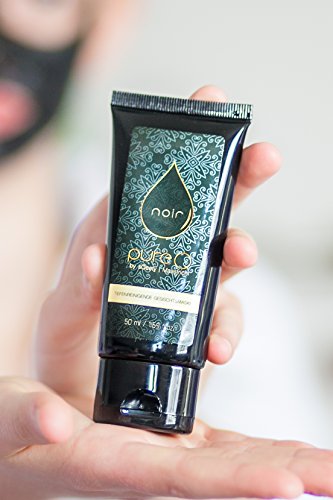 Black Head Maske, Peel off Maske, Mitesser Maske, Mitesser Gesichtsmaske, Gesichtsmasken Schwarz Black Mask, Blackhead Remover Mask, Black Mitesser, pureQ Peel off Maske Tiefenreinigung Pore Peel anti Akne Mask Blackhead Killer Gesichtsmaske (50g) - 3