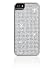 Produktbild iphone 5; icover Crystal; Exklusives Hardcover;Hülle; für iPhone 5; mit hochwertigen Kristallsteinen; Asfour Kristalle; + Displayschutzfolie; Schutzhülle; Case;siber;silver