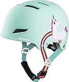 alpina kinder fahrradhelm ximo Cleanes und modernes Design Alpina Mädchen Park JR. Fahrradhelm, Mint Unicorn, 51-55 cm