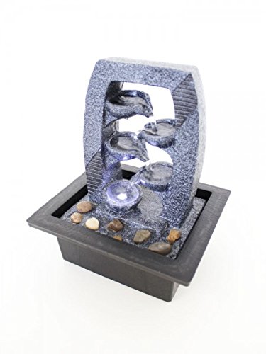 Zimmerbrunnen Dekobrunnen FoCiotola LED 25,5 cm