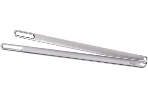 höfats - Pinza per fuoco – Attrezzatura per la gestione sicura della legna da ardere – Utilizzabile anche come pinza – Accessori per braciere, camino – Acciaio inossidabile, lavabile in lavastoviglie