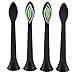 Produktbild Global Brands Online Ersatzzahnbürstenköpfe für Philips Sonicare DiamondClean SCHWARZ Zahnbürstenköpfe für Philips HX