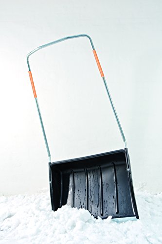 Fiskars Schneewanne für große Flächen, Blattbreite 74 cm, Kunststoff-Blatt/Aluminium-Stiel, Schwarz/Orange, SnowXpert, 1003470 - 6