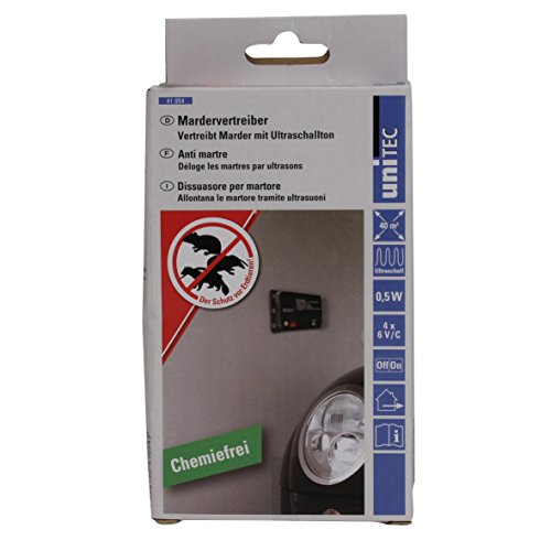 Unitec 41054 Mardervertreiber, Ultraschall, Batteriebetrieben - 4