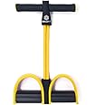 Boldfit Rubber Tummy Trimmer Men and Women for Abs Workout Stomach Exercise Machine for Women and Men Exercise in Gym, Home for Abdominal Workout, Belly Exercise Waist Trimmer, Tummy Twister-Yellow