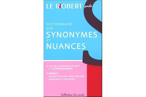 Dictionnaire des synonymes et nuances