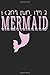 Produktbild i can't run, i'm a MERMAID: Ein Notizbuch mit ganzen 120 linierten Seiten in 6x9 Zoll (ca.DIN A5) für alle Frauen, Männer, Jungen, Mädchen, die ... zu Ostern, Weihnachten oder Geburtstag!