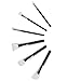 Makeup Brushes, YockTec 6 Pieces Soft Silicon Makeup Brushes Set Applicator Sponge Perfect for Face Mask Eye Blush Lips BB CC Cream Foundation Concealer Blending Air Cushion Cosmetics Blender