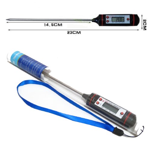 Hipkid TK933 Digital Flaschenthermometer Flüssigkeitsthermometer 23cm - 3