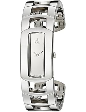 Calvin Klein Damen-Armbanduhr Analog Quarz Edelstahl K3Y2S118