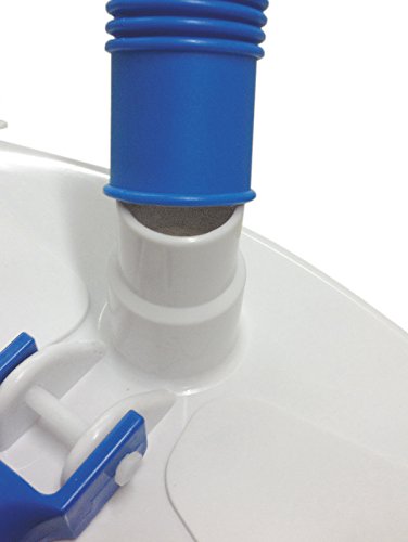 Steinbach Poolreinigung Bodensauger Standard, Schlauchanschluss Ø˜˜ 32/38 mm, für Teleskopstange, Weiß, 300×180 mm - 3