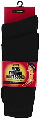 Men's Thermal Boot Socks - 2 Pack size 7-11