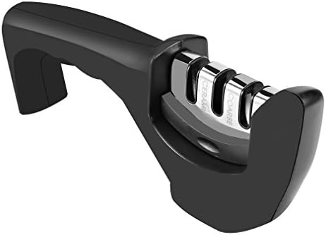 Acehe Knife Sharpener Knife Sharpening Stone Sharpener Knife Grinder Sharpening Tool Knife Sharpener with 3 Levels