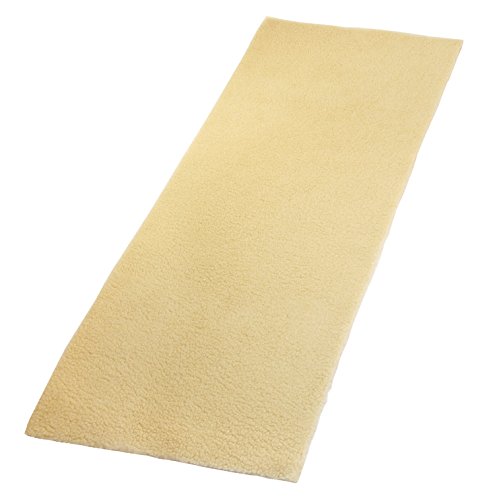 Schurwoll-Yogamatte VISHNU 75 (1.200g/m²), Schurwollmatte, Schurwolle, 200 x 75 cm - 3