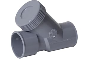 clapet anti-retour - pvc - femelle / femelle - diamètre 40 mm - nicoll cash4